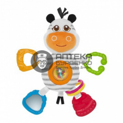 Фото товара Chicco погремушка мягкая Зебра 6+
