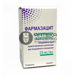 Фото товара Фармазацит лиофилизат для инъекций 25мг/мл 100мг №1