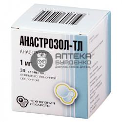 Фото товара Анастрозол-ТЛ таблетки 1мг №30